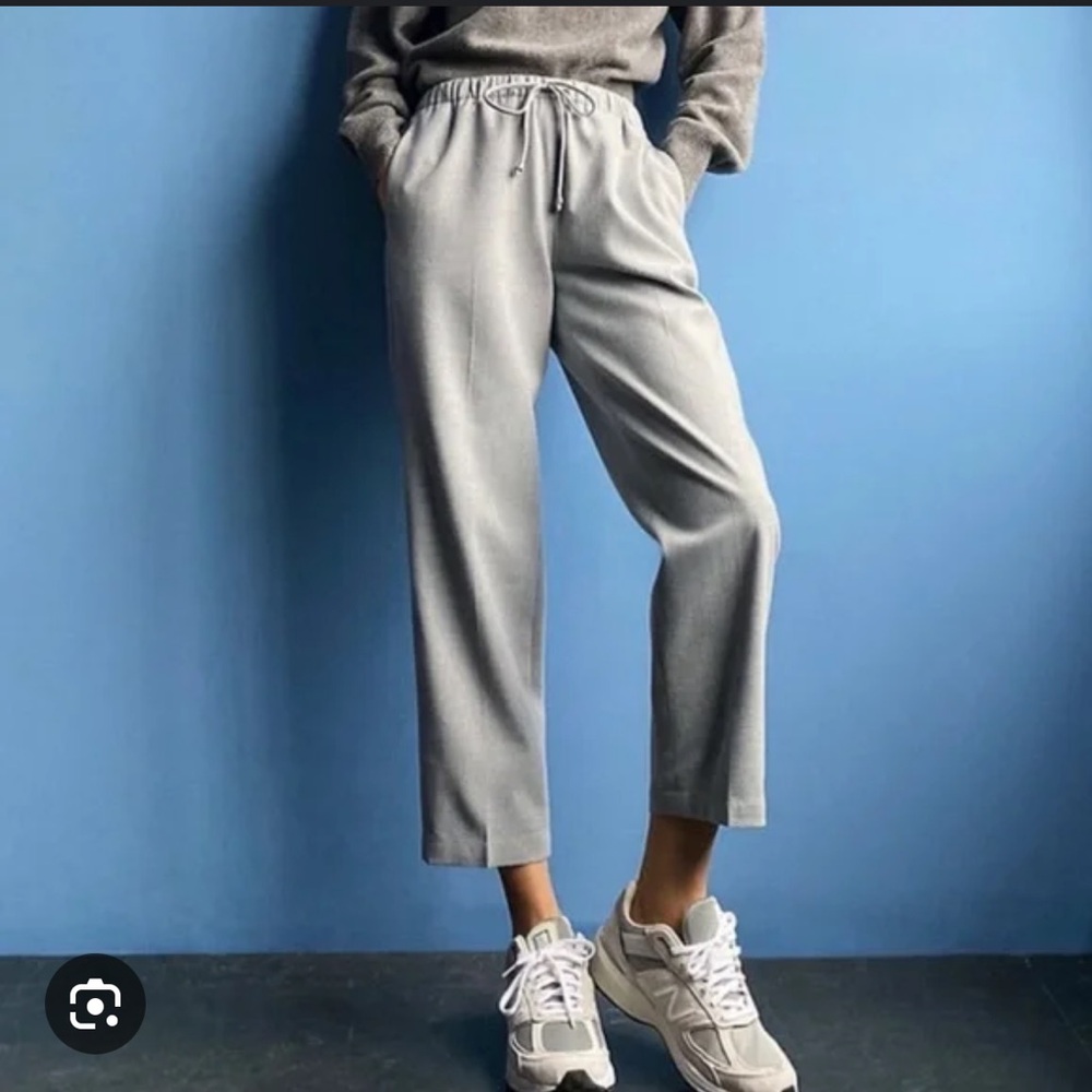 Babaton Cropped & Pleated Jimmy Pant